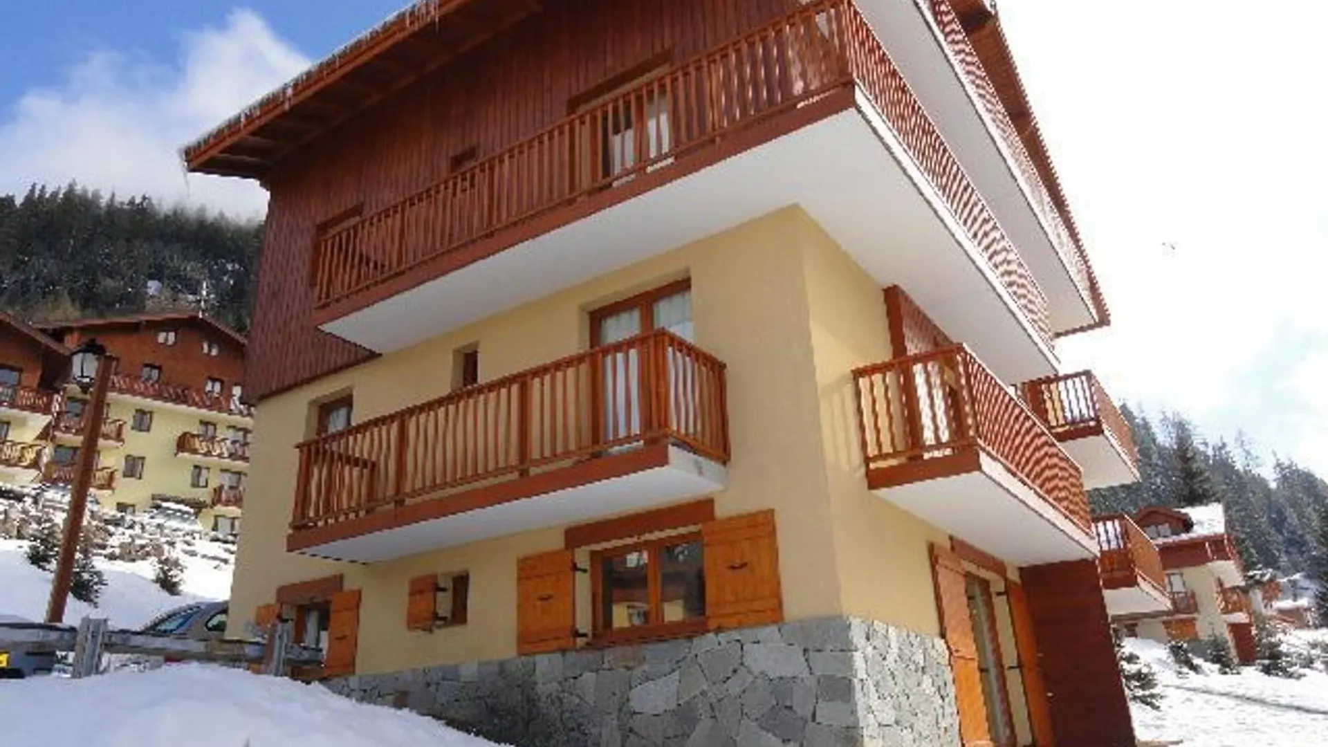 Apartment Appartement 3 Pieces Pour 4/6 Pers A Valfrejus Avec Balcon - Fr-1-265-181