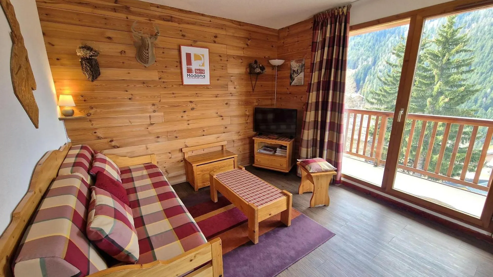 Appartement 3 Pieces Pour 4/6 Pers A Valfrejus Avec Balcon - Fr-1-265-181