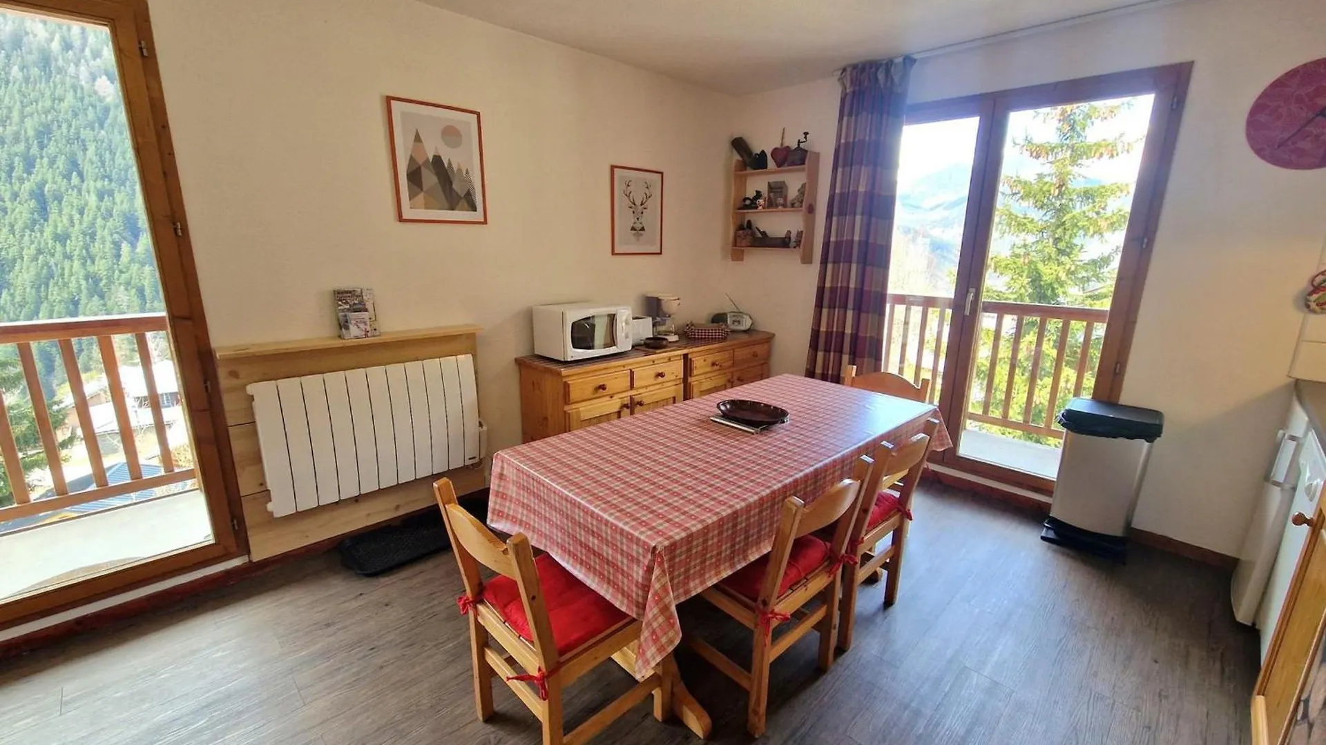 Appartement 3 Pieces Pour 4/6 Pers A Valfrejus Avec Balcon - Fr-1-265-181
